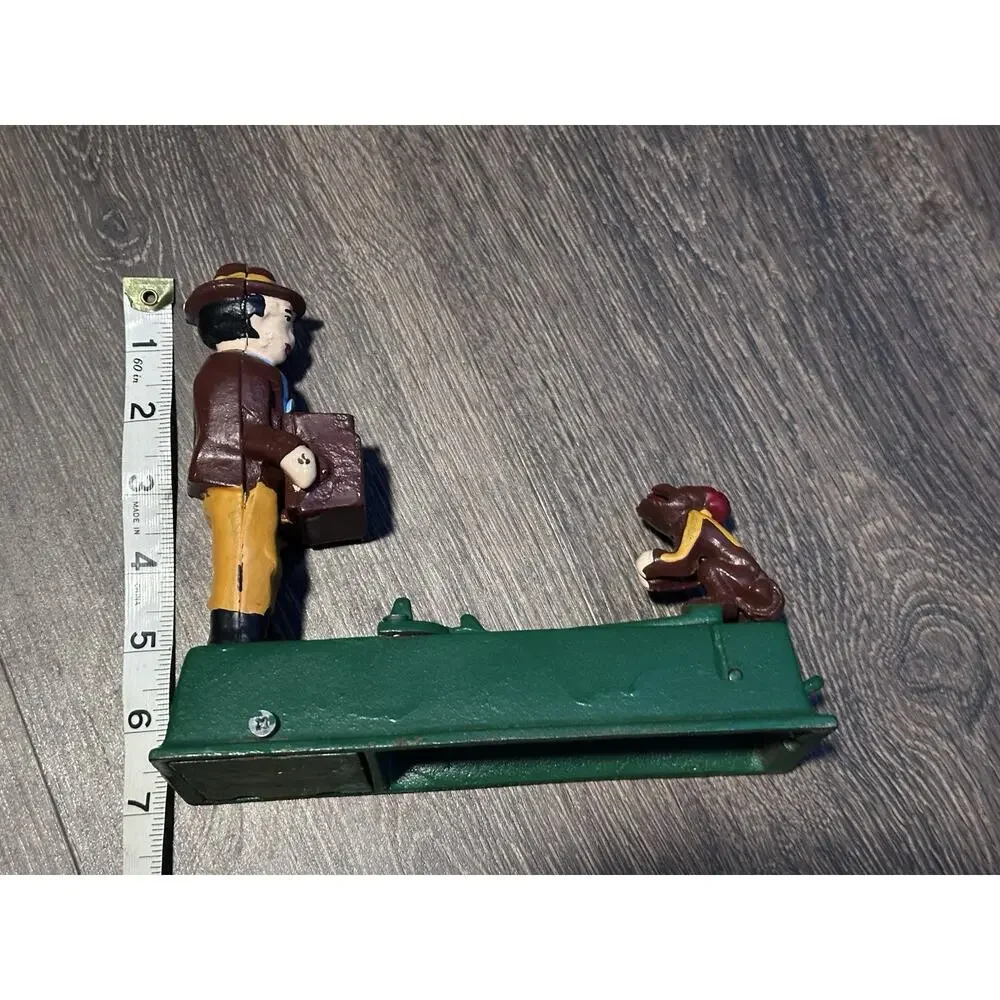 Vintage Cast Iron Mechanical Bank 